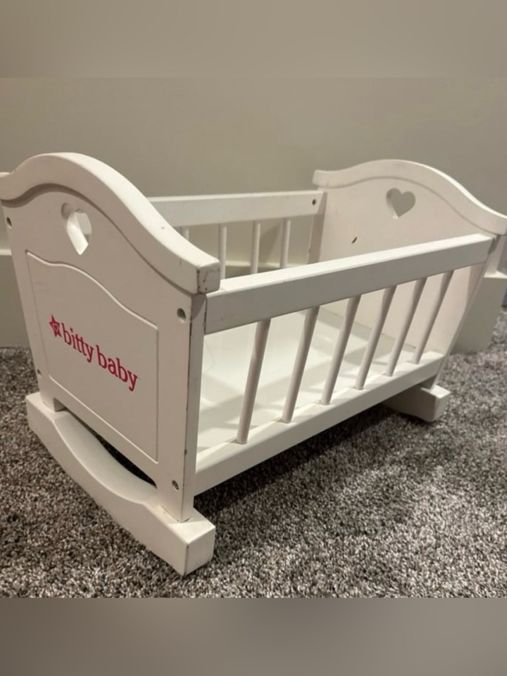 American Girl BITTY BABY Rocking Cradle